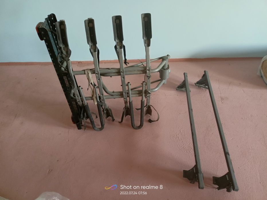 Set portbagaj suport biciclete+bare transversale