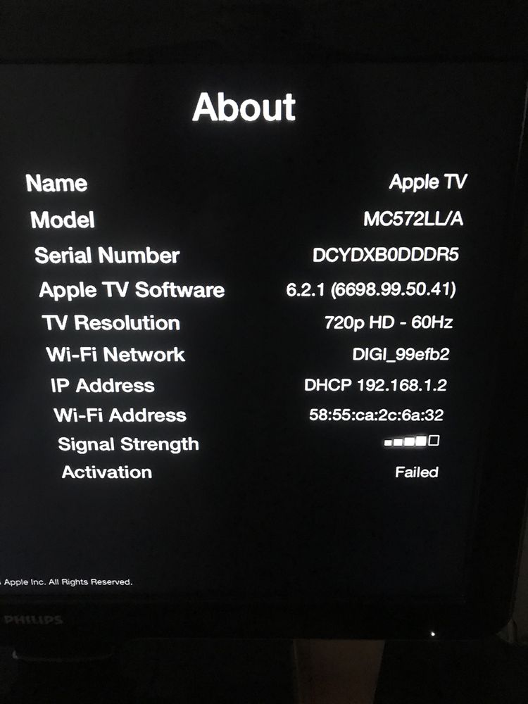 apple tv generatia 2