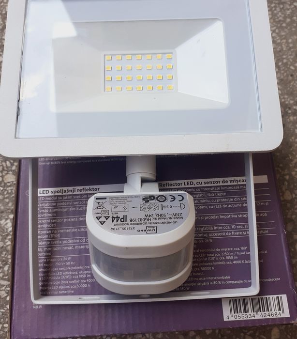 Прожектор на Parkside Performance 20V прожектор с датчик на 220V и др.