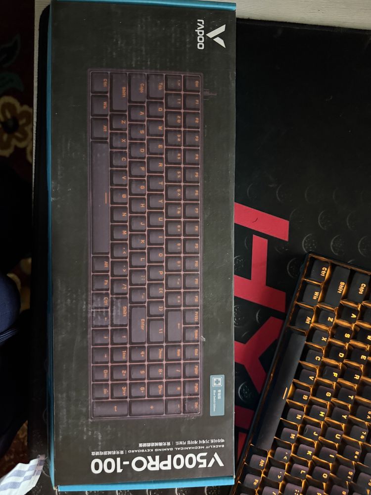 RAPOO V500PRO-100 mexanik klaviatura
