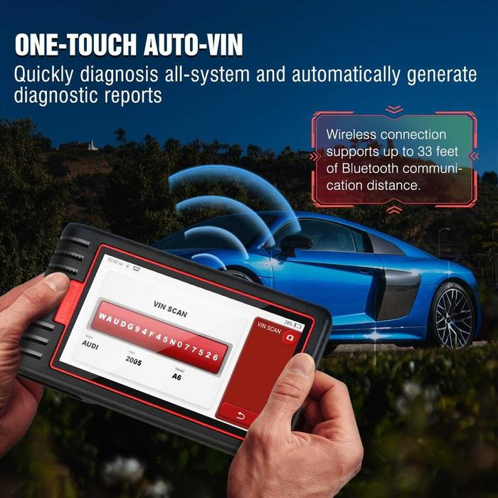 Професионална автодиагностика Thinkcar Thinkscan Max2 (Безжична)