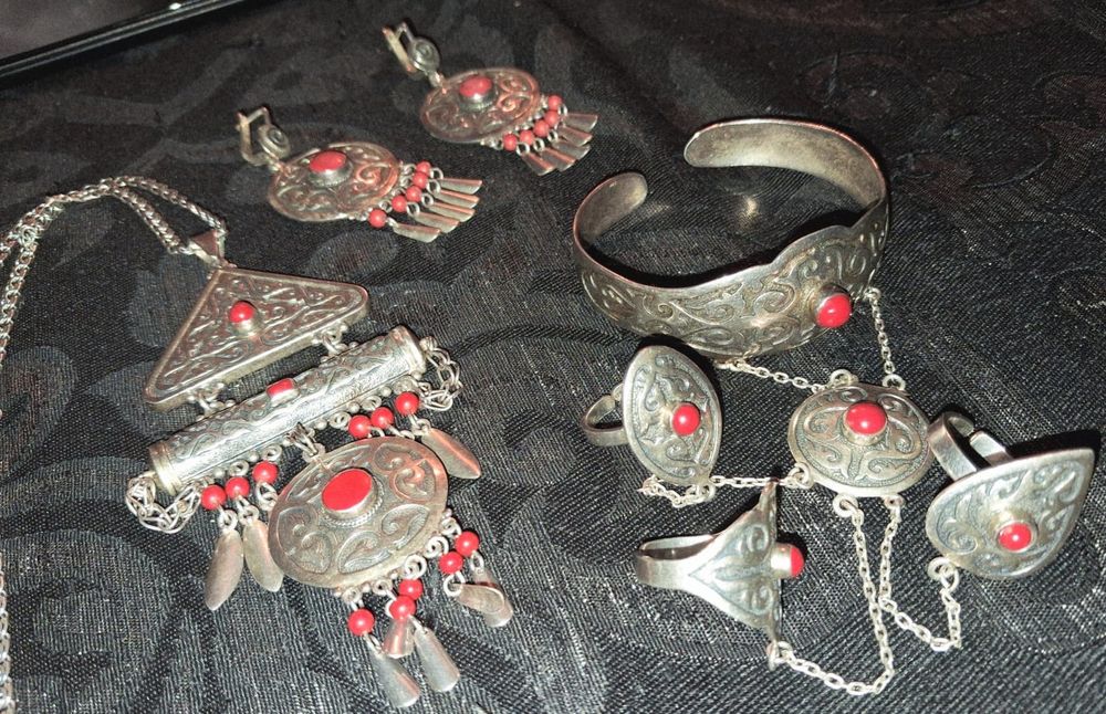 Серебро 925  комплект большой