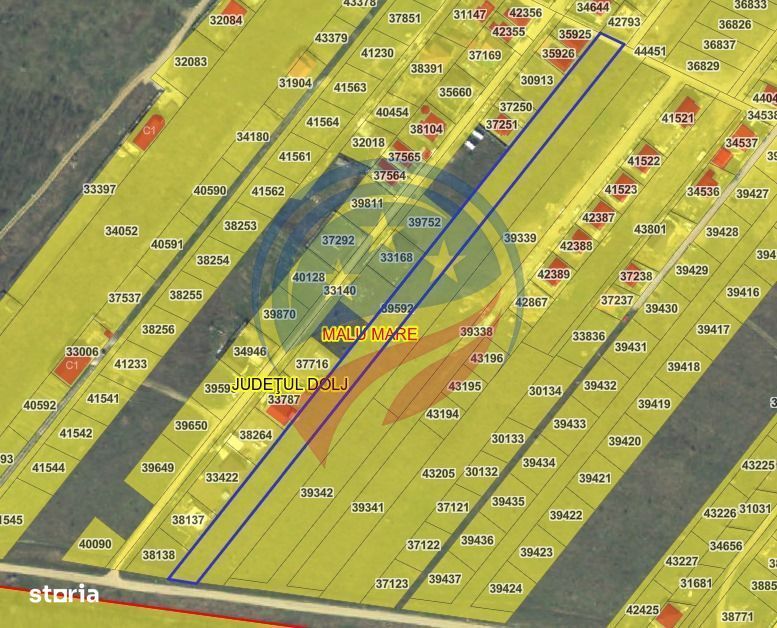 Teren intravilan in spate la Damila, spre padure, 95 euro/mp