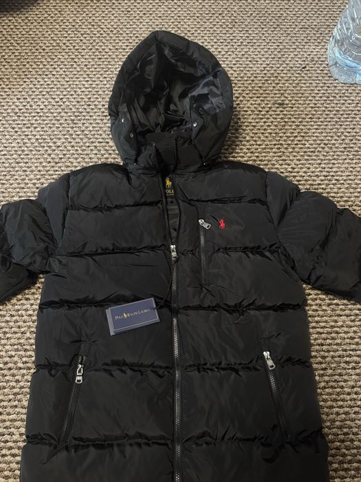 Geaca polo ralph lauren negru mat NU TURCIA