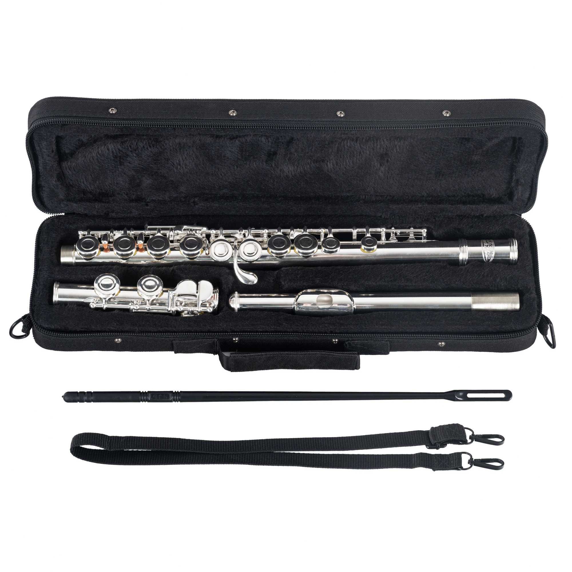 Set Flaut Classic Cantabile FL-200 Nikel Silver