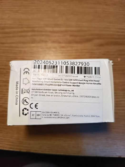 Priză Smart wireless cu monitorizare energie electrica consumata
