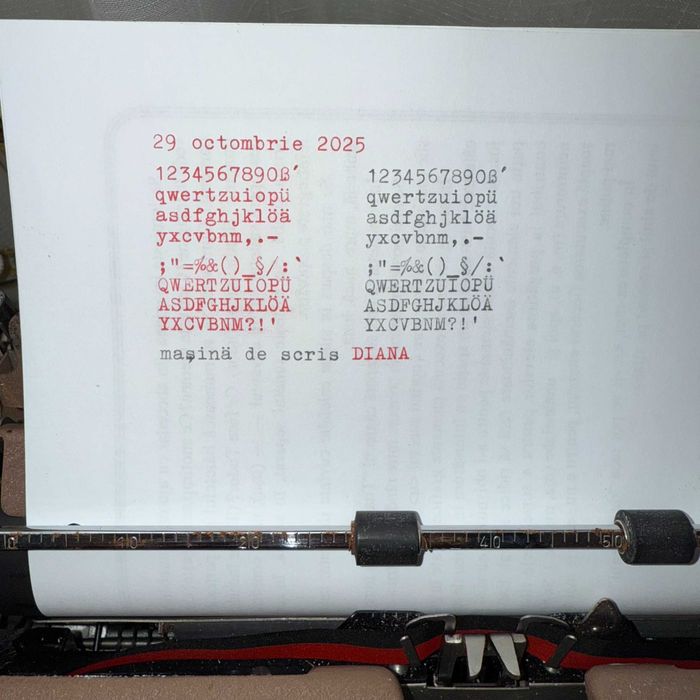 masina de scris Diana FUNCTIONALA