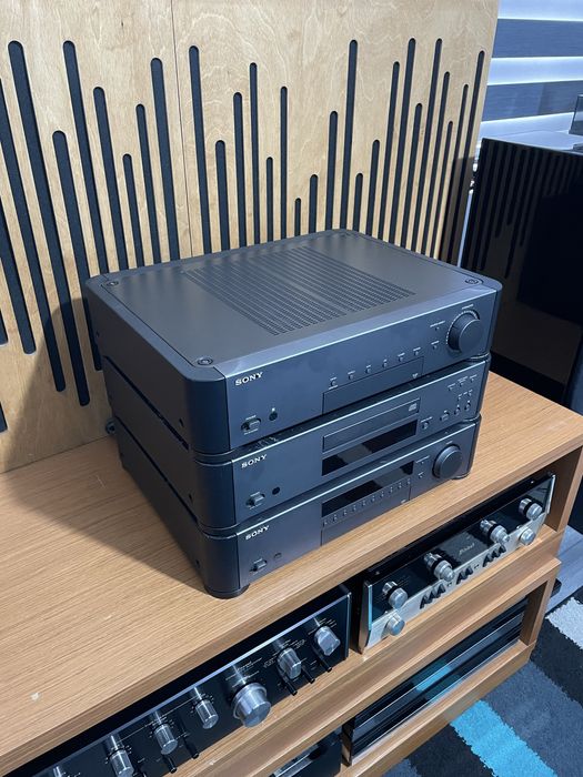 Linie sony amplificator cd player si tuner