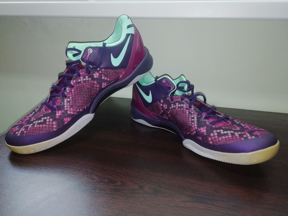 Kobe Bryant Nike 8 VIII Pit Viper Purple Dynasty 2013 US 15 UK 14 49.5