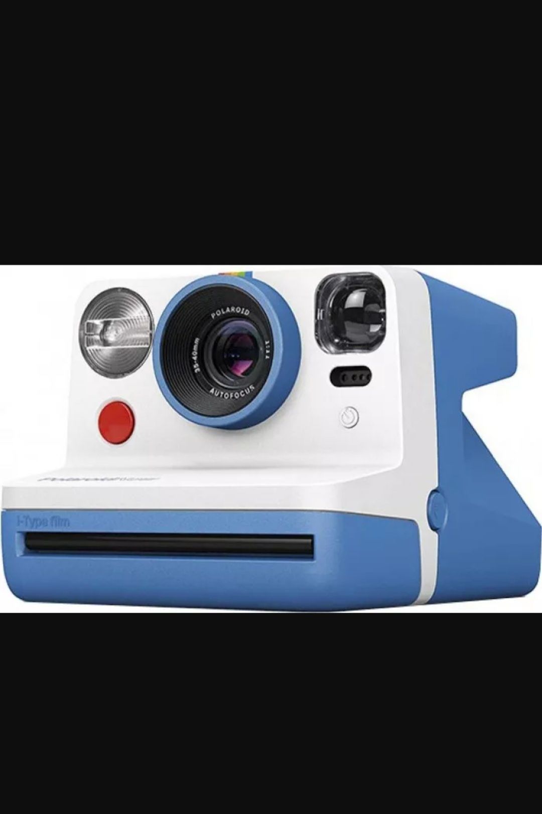 Aparat foto instant Polaroid Now i-Type Polaroid 600 Albastru 9030