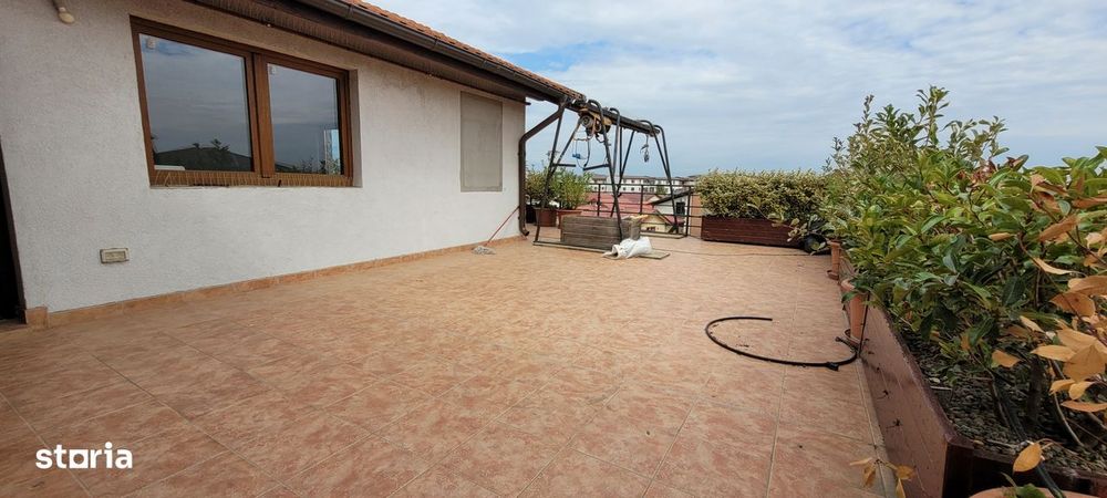 4 camere cu mansarda 200 mp, Bragadiru, loc parcare, terasa 80 mp
