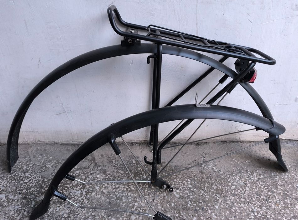 Калници,багажник+лед стоп,за 28цола велосипед