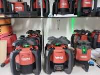 Laser hilti cu fascicul verde de generație nouă în cutie cu trepied .