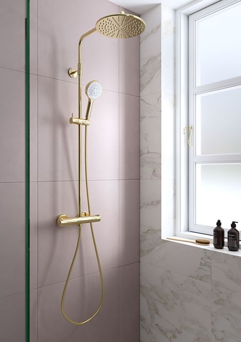 Coloana de dus Damixa Silhouet alama lucioasa