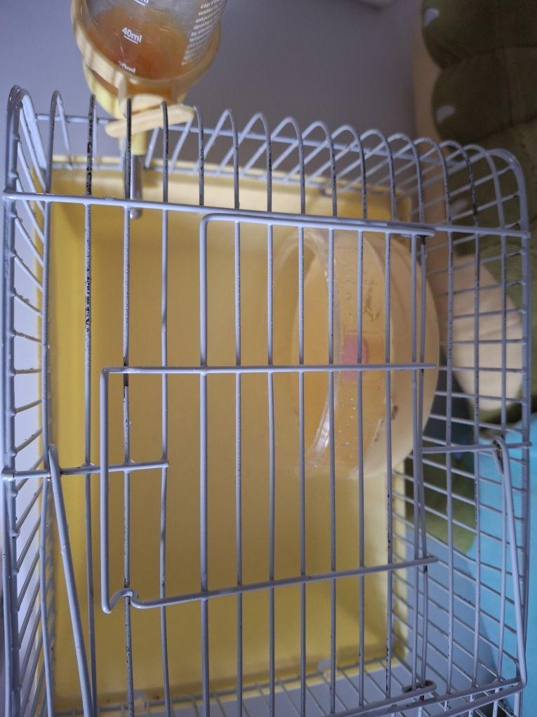 Продам клетку с кормам