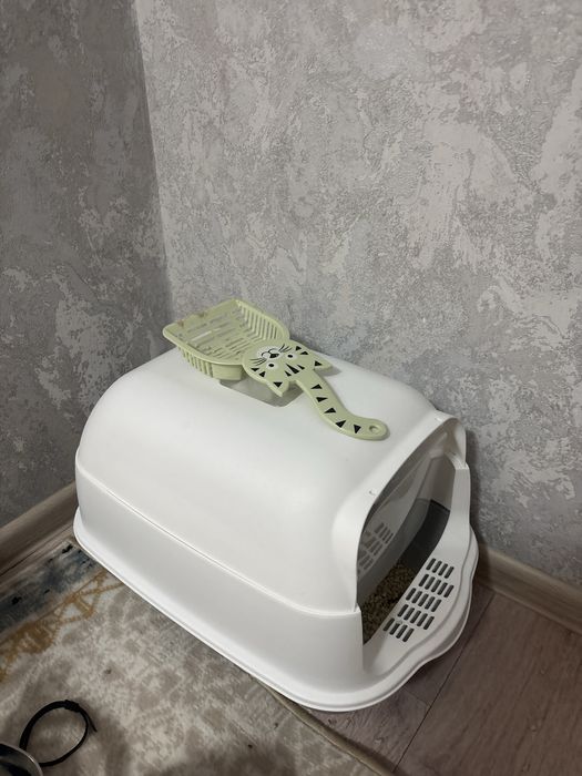 Срочно продается био лоток почти новый отдам со всеми принадлежностями