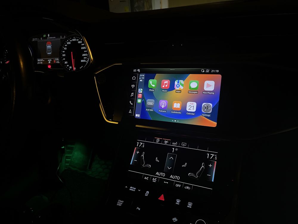 Activare Apple Carplay Abdroid Auto Harti 2025 Audi A6 A7 Porsche VW