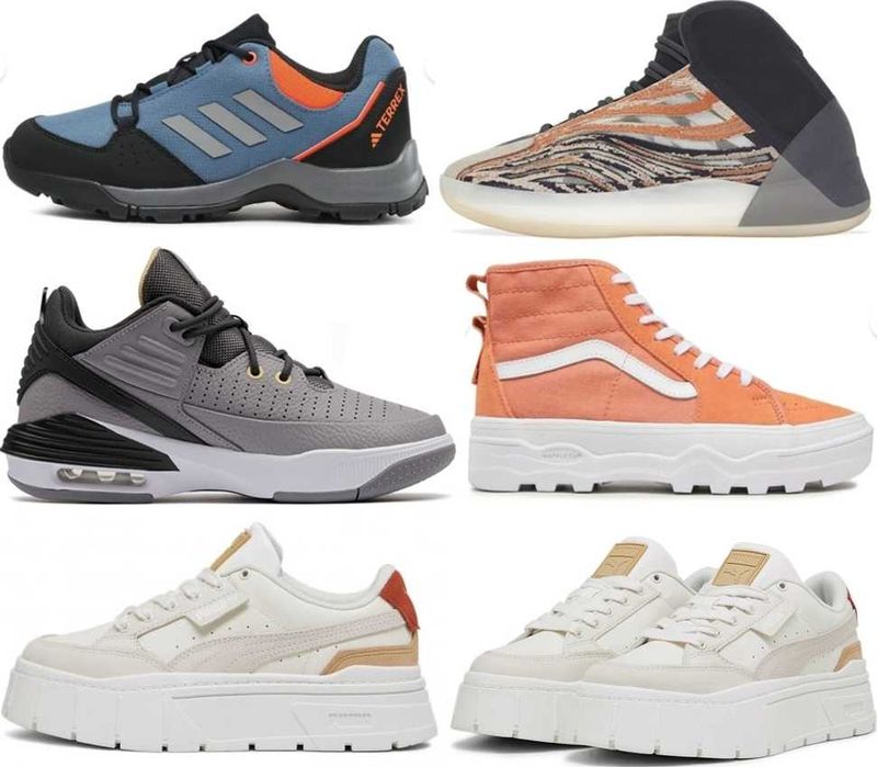 Adidas 38 2/3 н., 39 1/3 н.,Vans 38.5 н.,Nike 39 н., Puma 40 н.