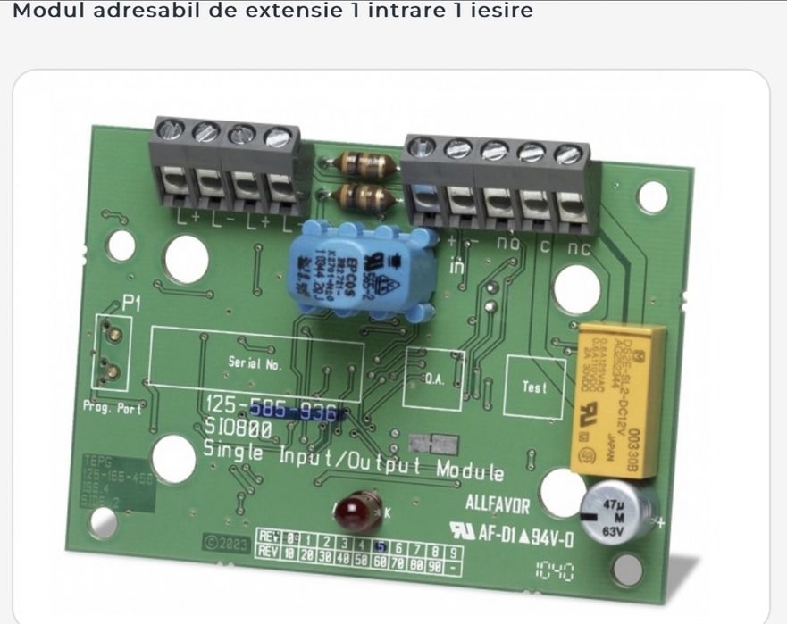 Modul adresabil FIRECLASS FC410SIO