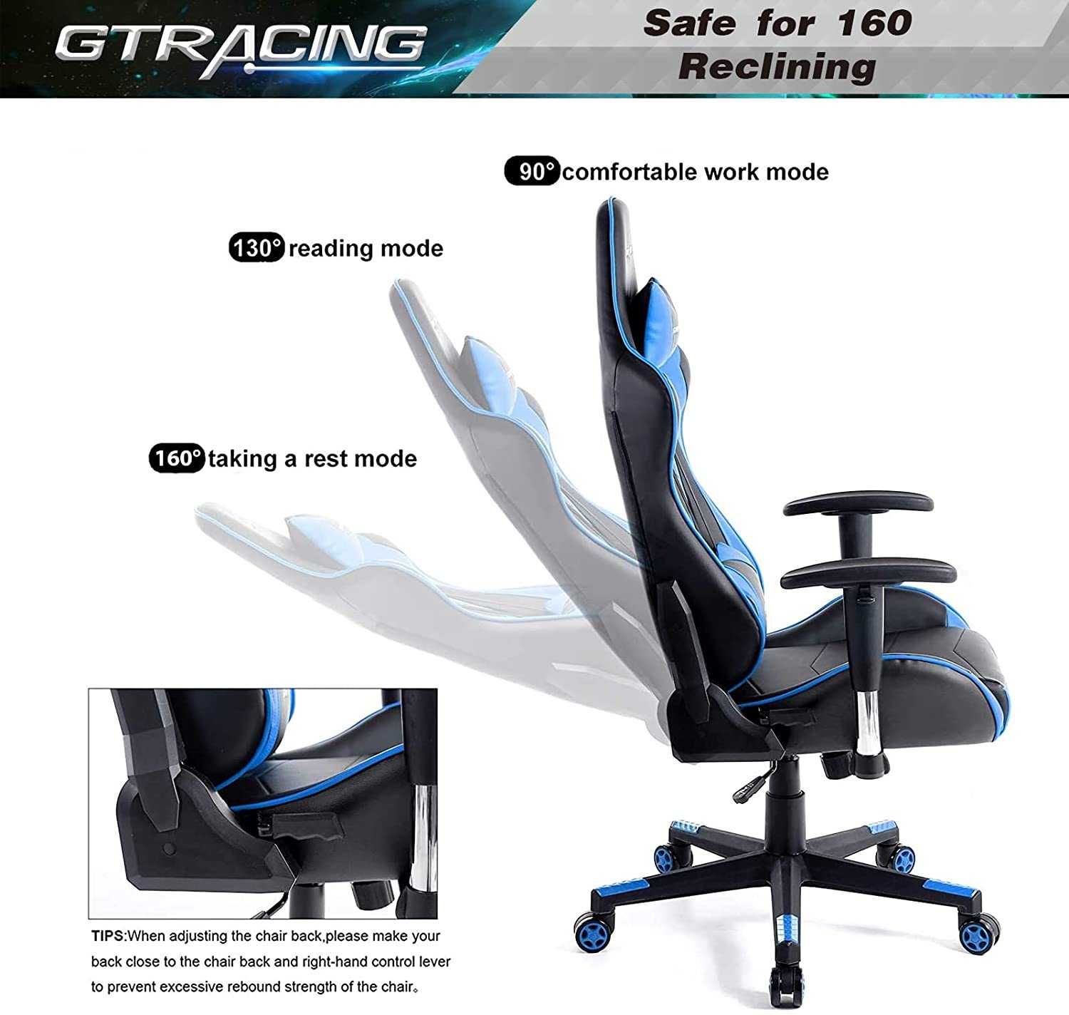 Геймърски стол / офис стол GT099