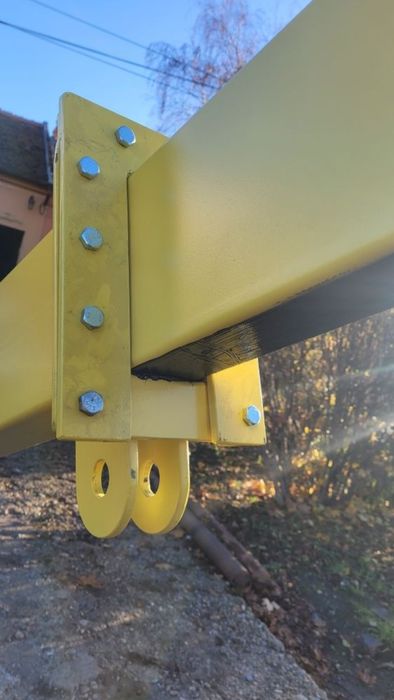 atasament brat macara telescopic lame furci manitou carlig merlo cat