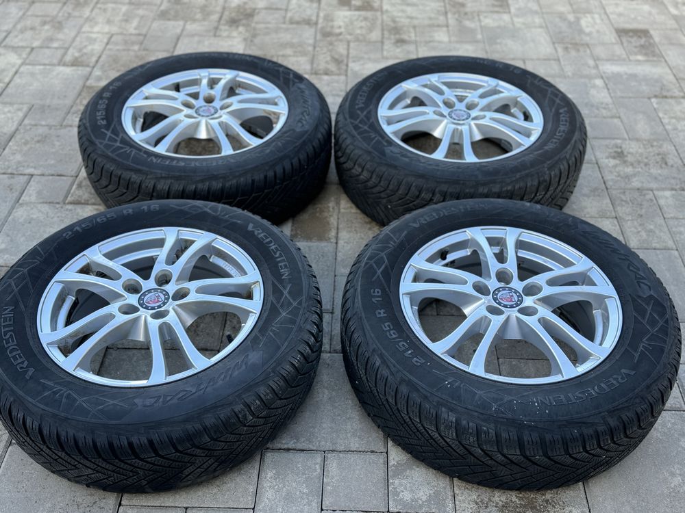 4 Jante cu cauciucuri 216.65.R 16,Audi,Vw,Seat,Skoda,5x112