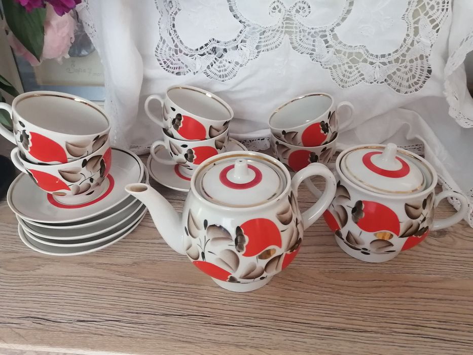 Сервиз чайный СССР на 6 персон