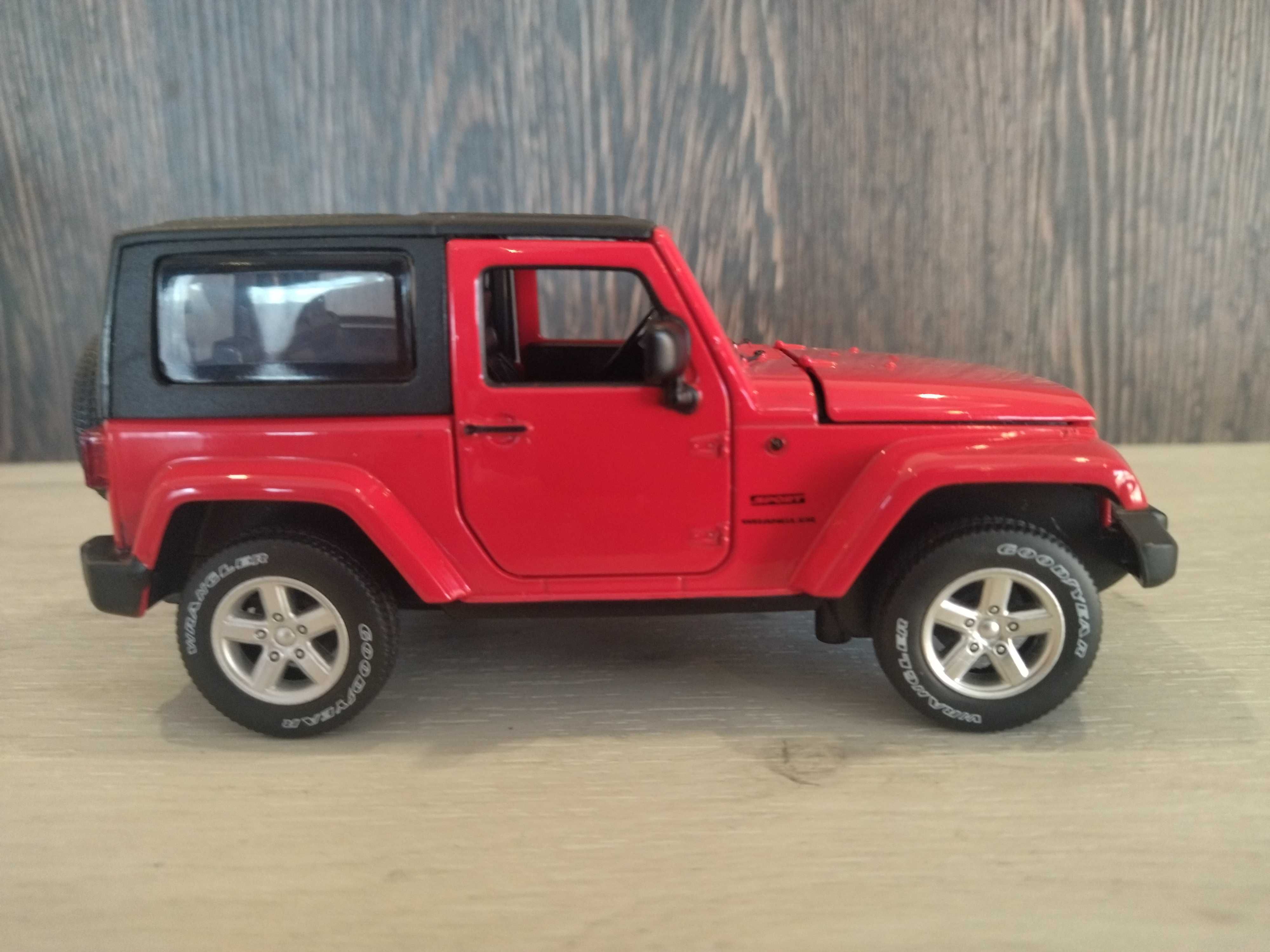 Метална количка Jeep Wrangler !!!