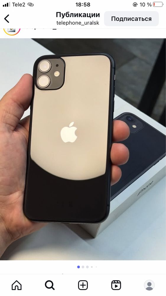 iPhone 11 100%акб