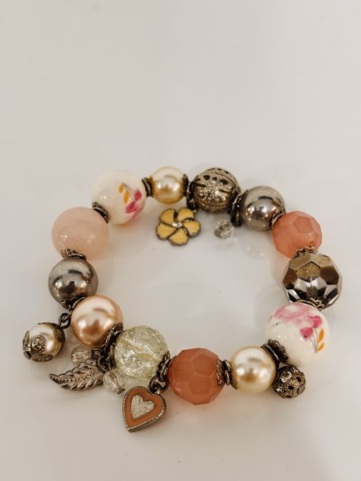 Bratara femei roz pudra