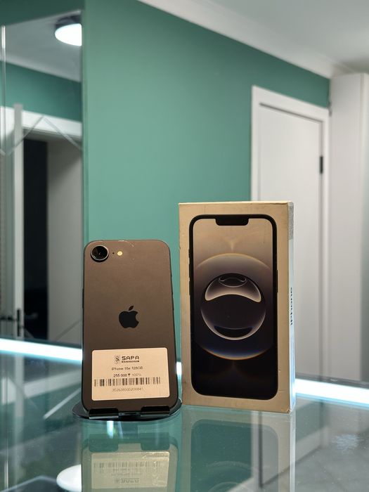 Айфон 16е черный 128гб