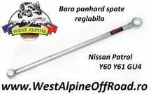 Bara Panhard spate reglabila Nissan Patrol Y60 Y61 - Lift 50-150mm