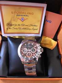 Stuhrling оригинален чисто нов мъжки Luxury часовник
