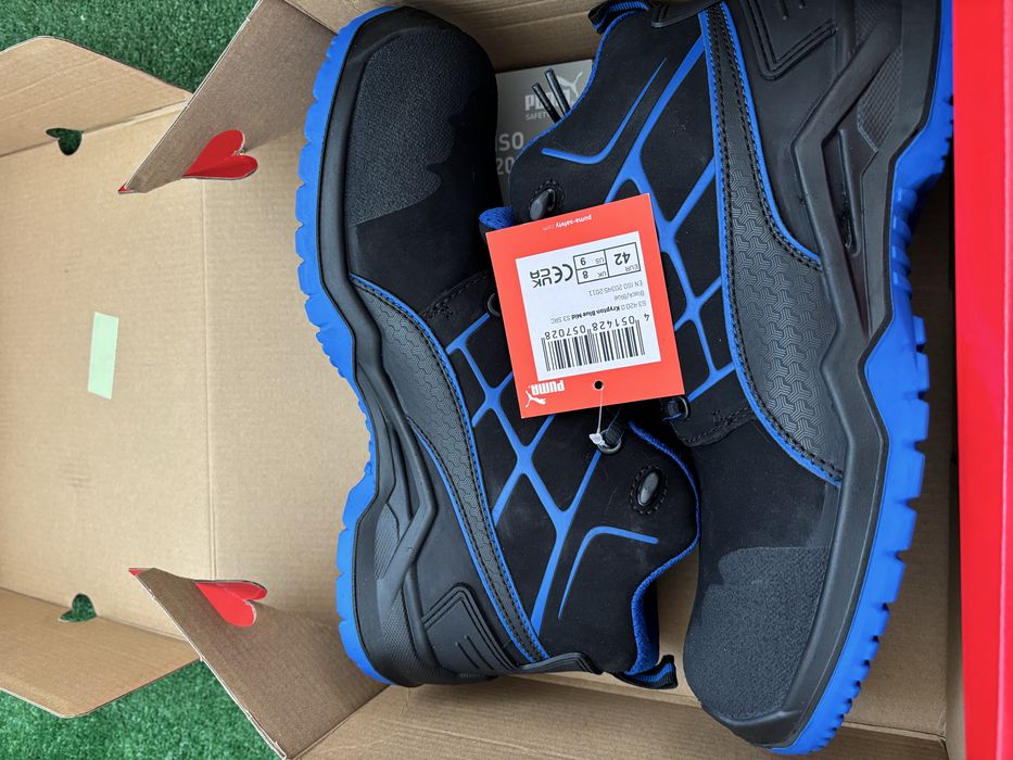 Работни обувки PUMA Krypton Blue MID S3 ESD SRC