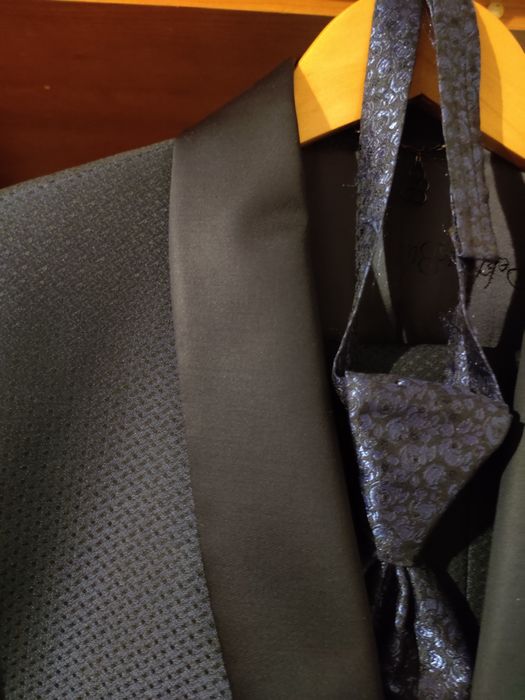 Costum Italienesc nou-nouț mar. 50 culo. Albastru