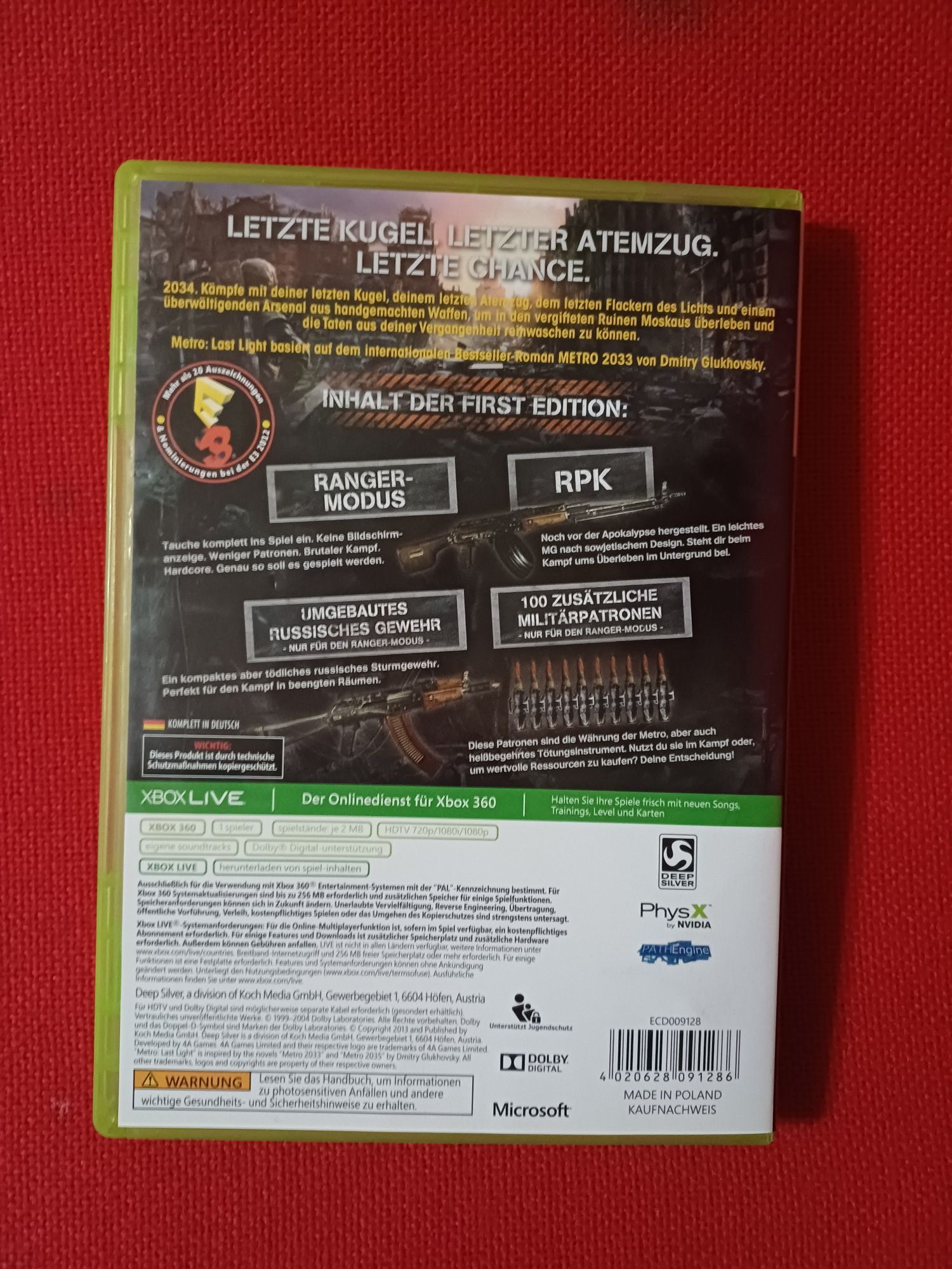 Vând două jocuri originale pentru Xbox 360