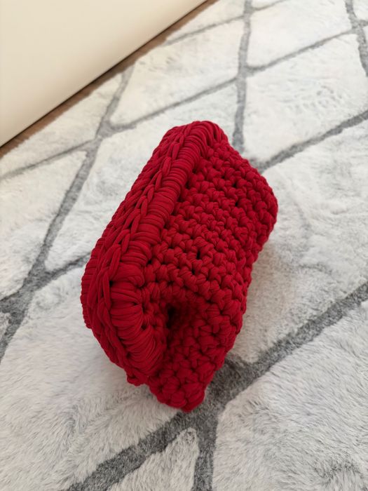 Мини чанта(органайзер) от памучна прежда