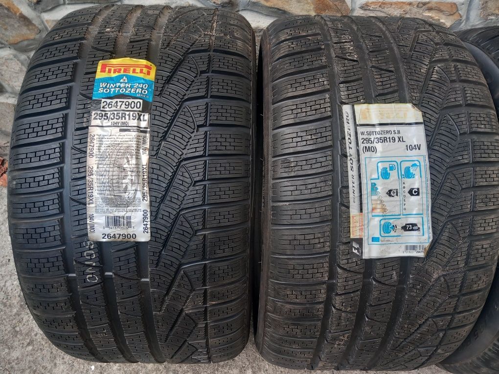 Чисто нови гуми 19цола Pirelli-sottozero-295/35/19.зимни.2016година.