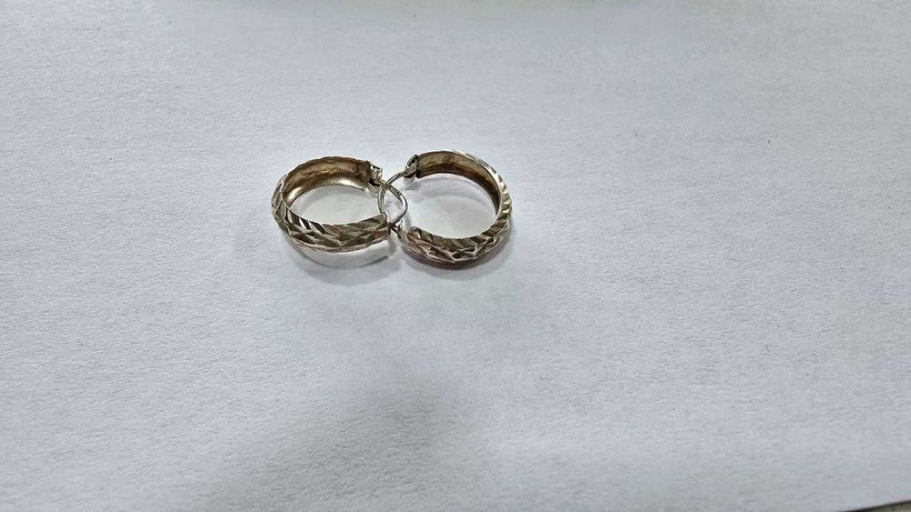 Сребърни обеци 925