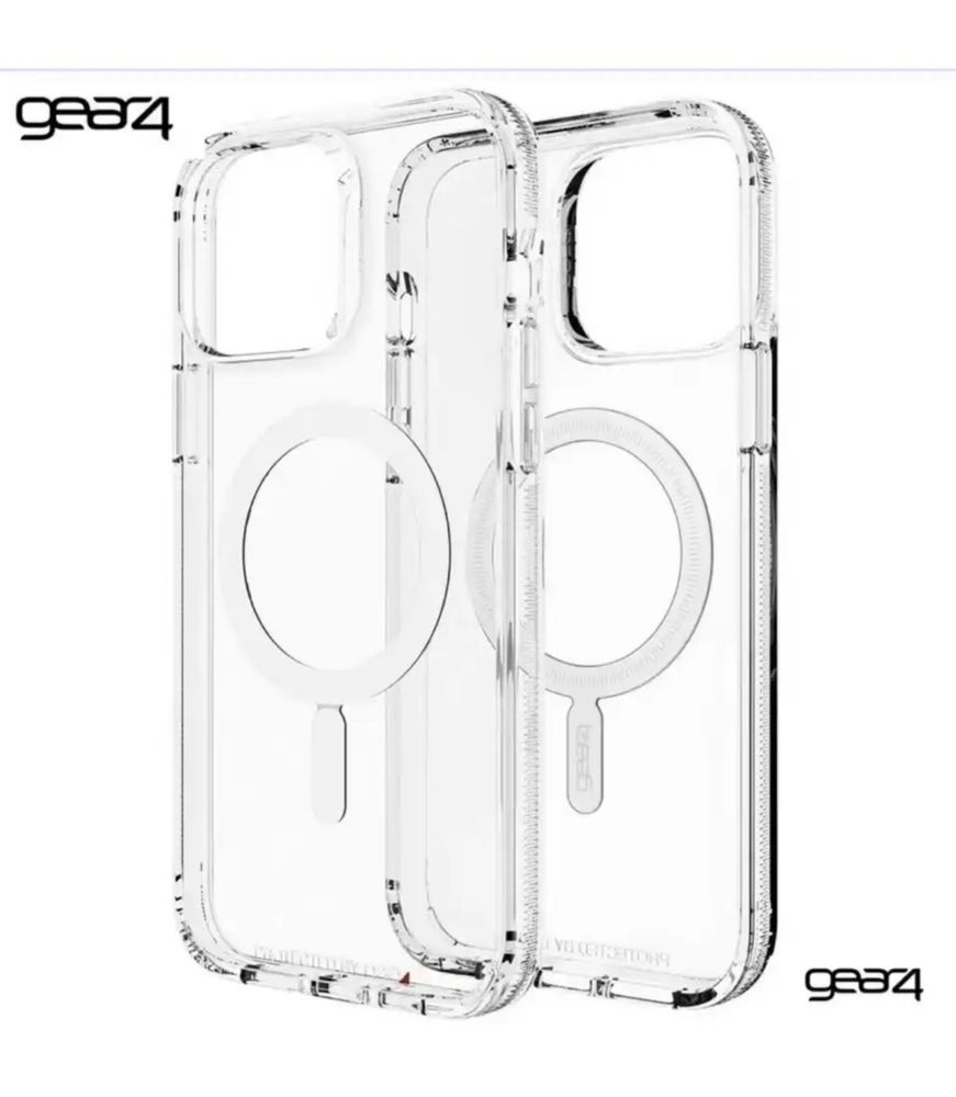 Iphone 15/PRO/PRO MAX/PLUS - Husa G4 Tpu Magsafe Transparenta