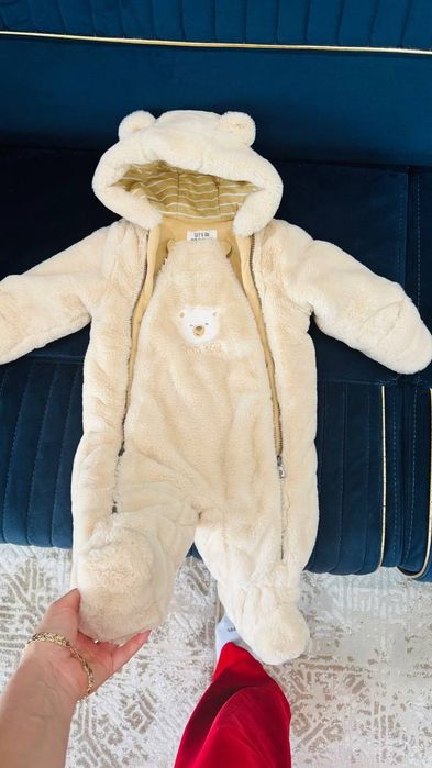 Зимний детский комбинезон