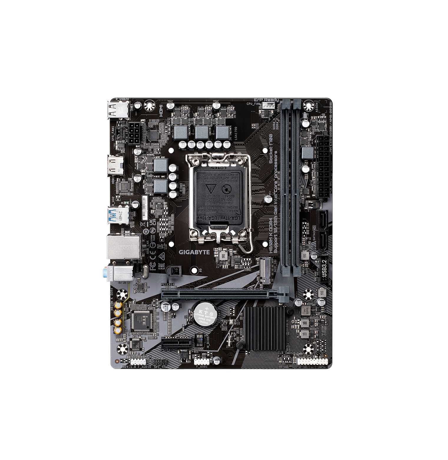 ; Материнская плата GIGABYTE B610M-K DDR5