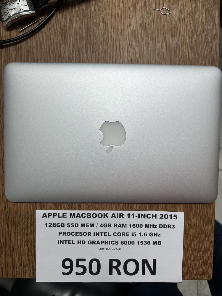 Amanet No Limit: MacBook Air 11-Inch 2015 Ca Nou Garantie si Bon.