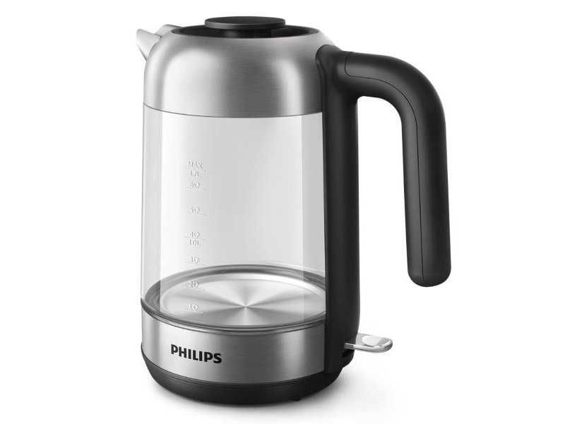 Електрическа Кана от Стъкло Philips HD9339/80, 1.7L, 2200W