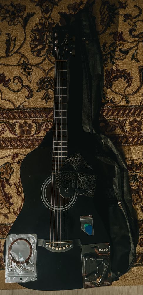 Гитара Levinson LA-R38B BK Pack 1 черный