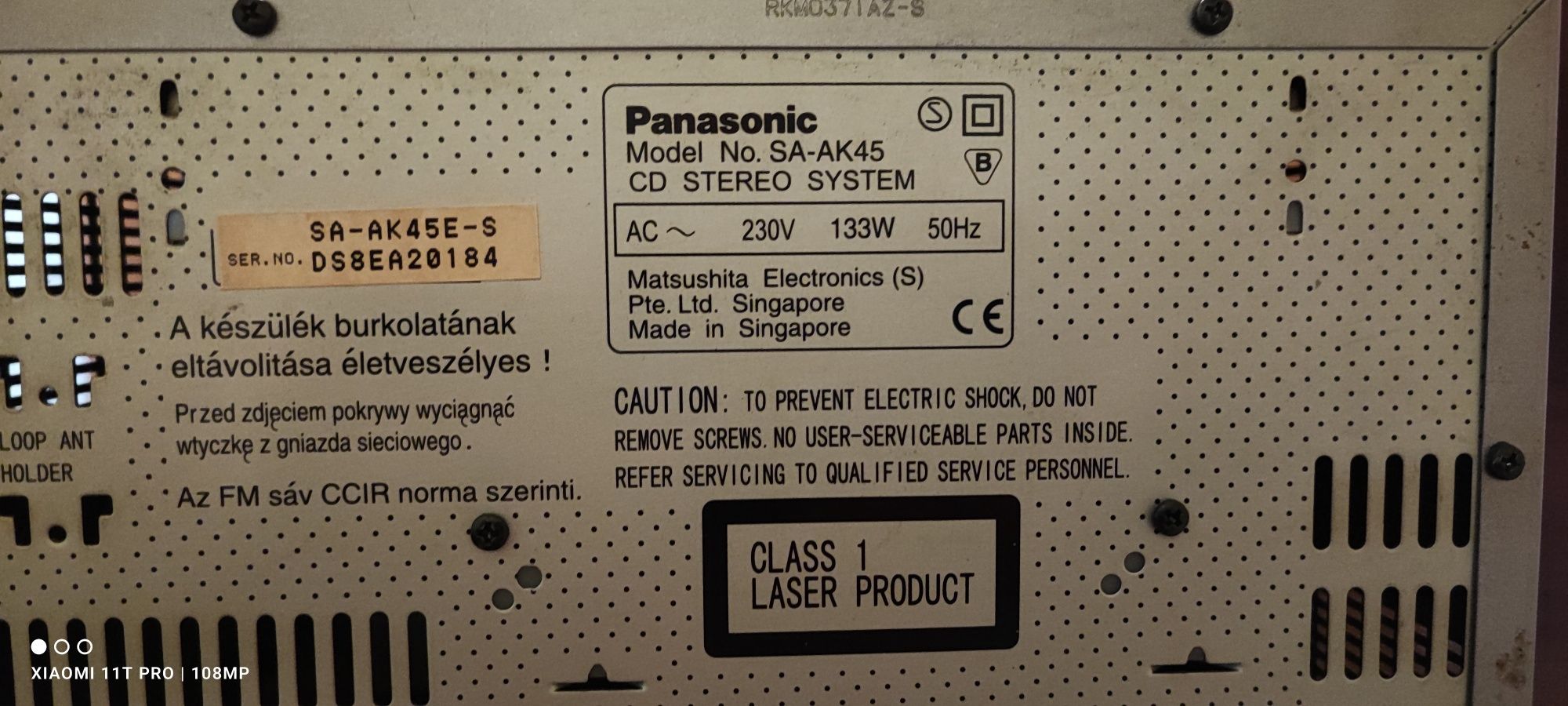 Panasonic SA-AK 45