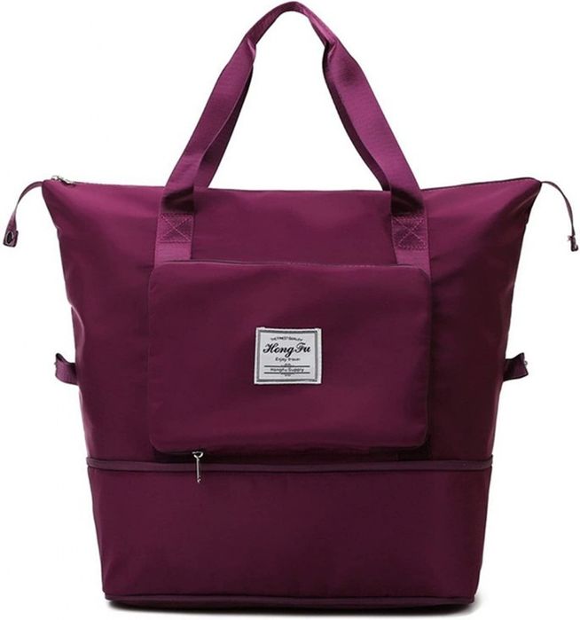 Чанта с уголемяващо се дъно с цип - 100% непромокаема материя