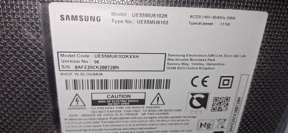 Vand smart tv samsung