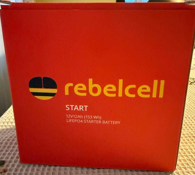Baterie start/crank lifepo4 REBELCELL