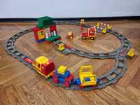 Lego Duplo sine si tren, locomotiva electrica